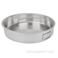 Round Stainless Steel Food Pan